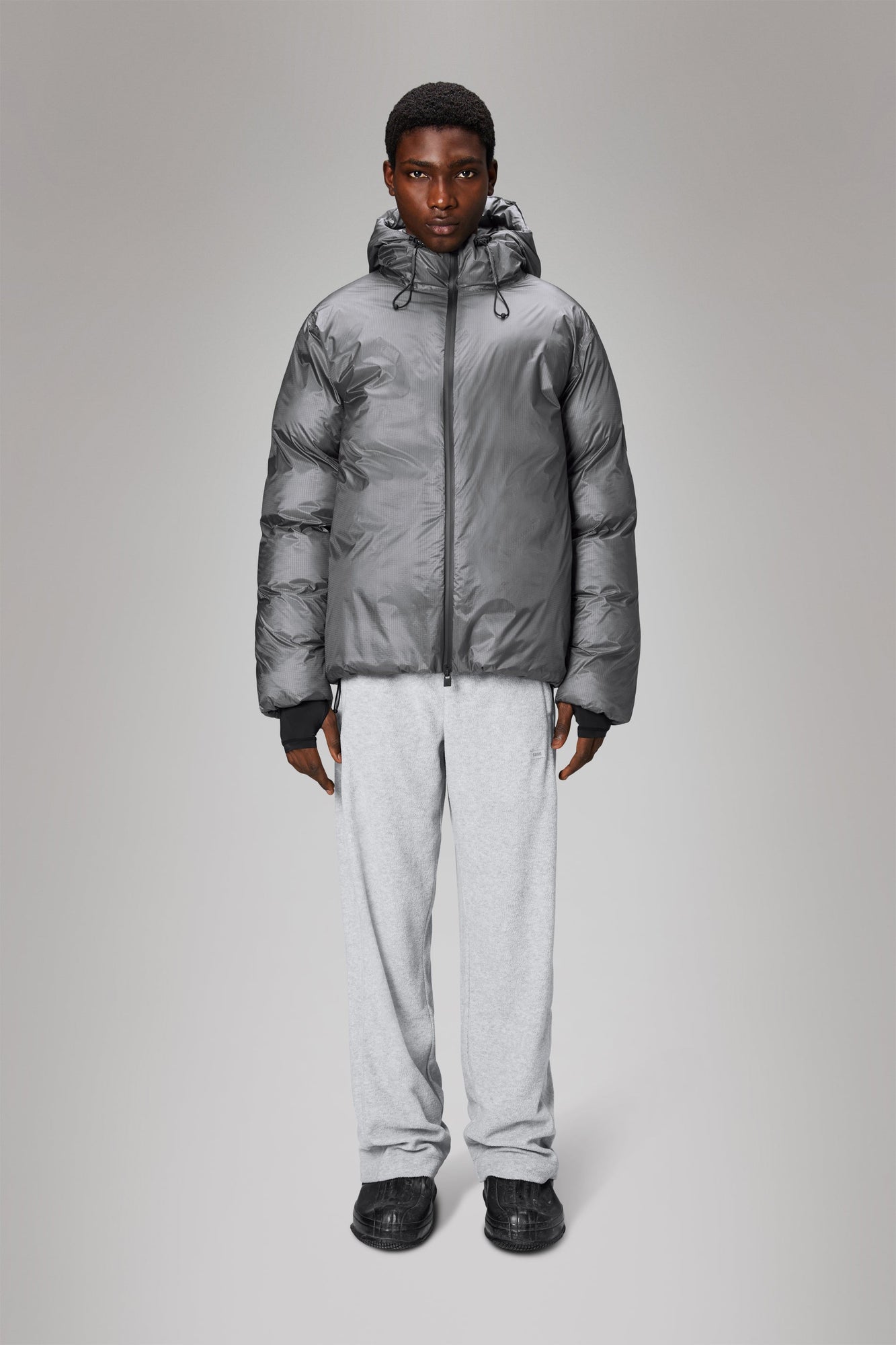 Kevo Puffer Jacket | Grey