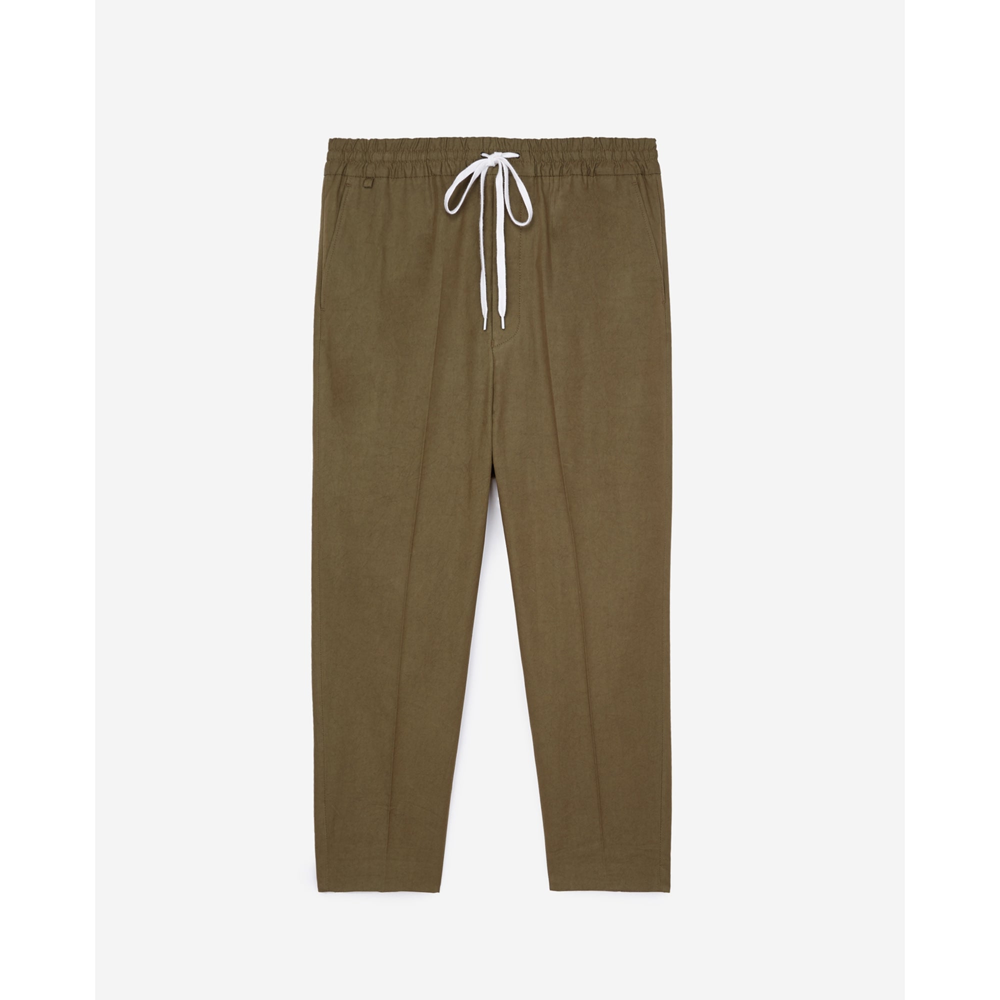 Lyocell And Cotton Chinos | Men | Khaki