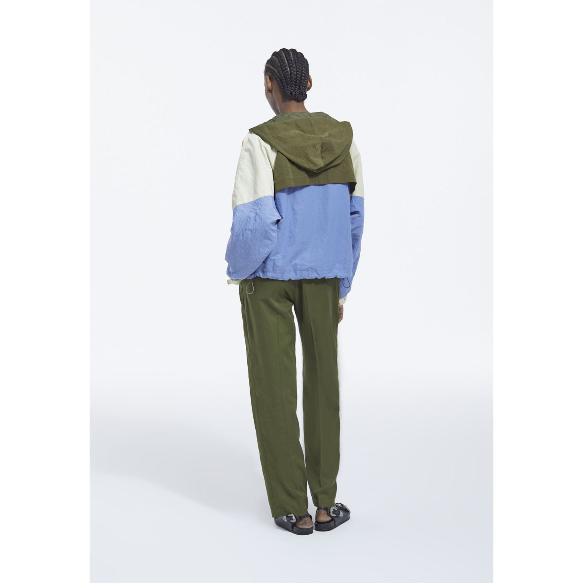 Tencel Military-Style Pants | Women | Khaki