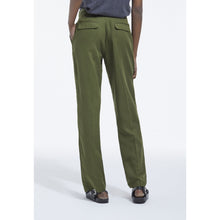 Tencel Military-Style Pants | Women | Khaki