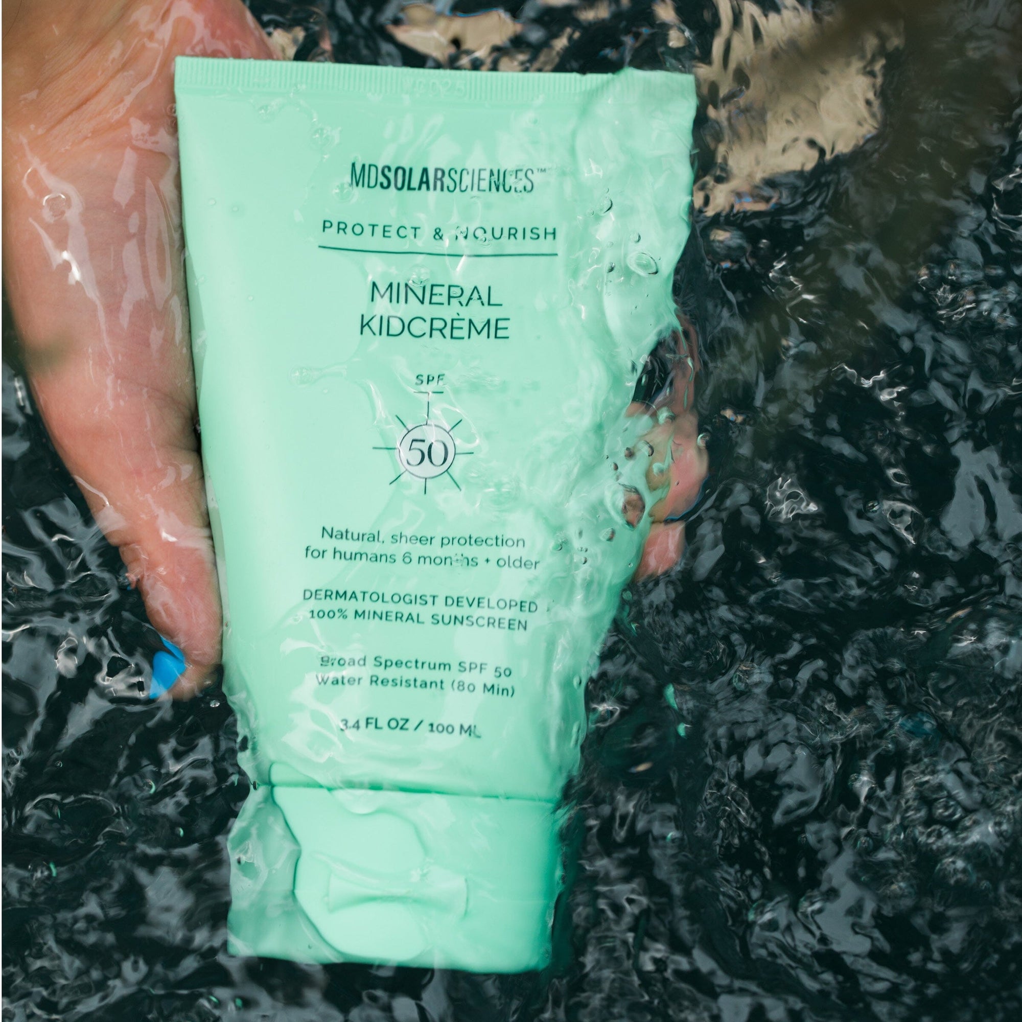 MDSolarSciences Mineral Kidcreme sunscreen tube 