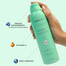 Green bottle of Mosolar Sciences Kidspray