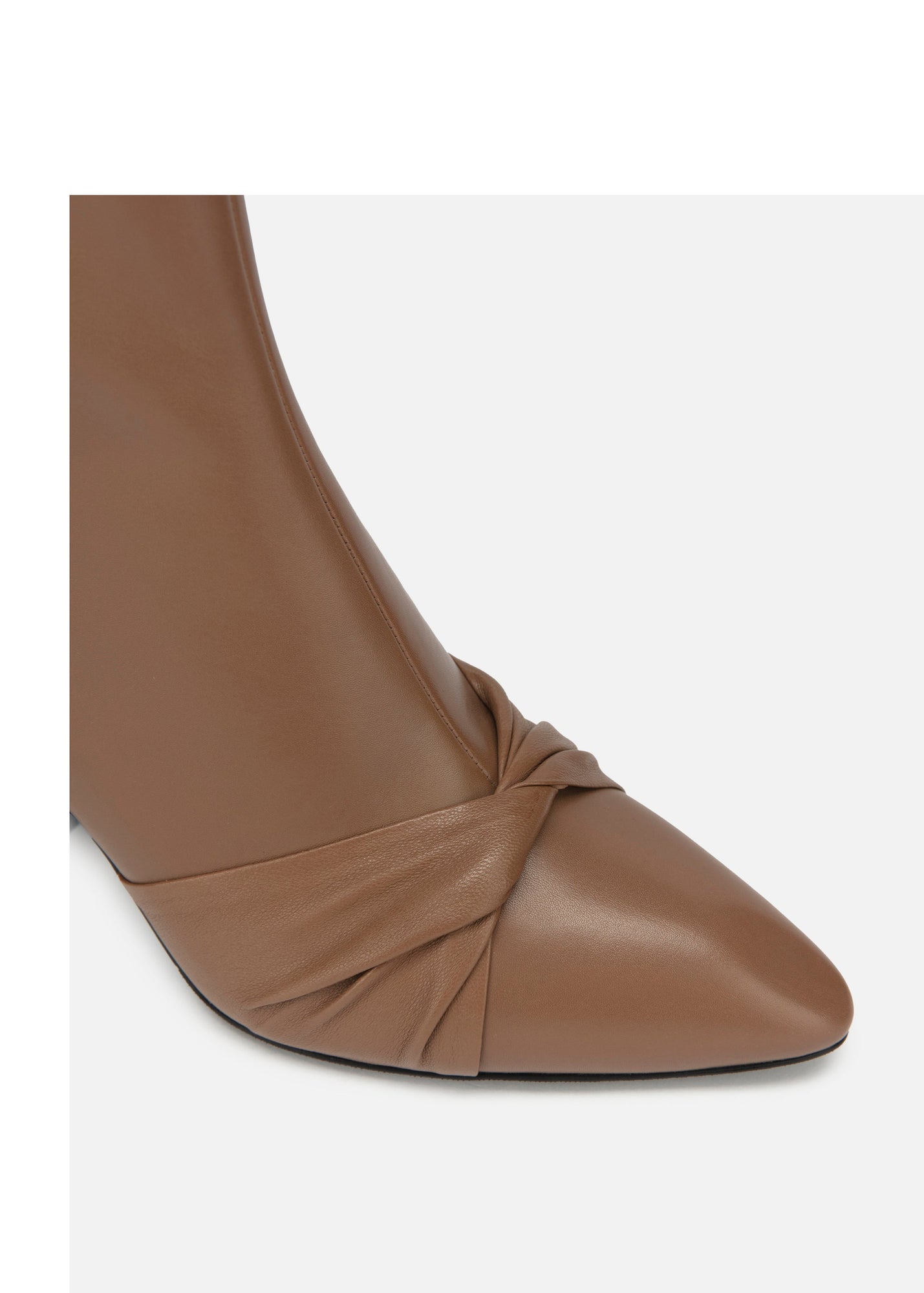 Knotted Toe Boots | Brown