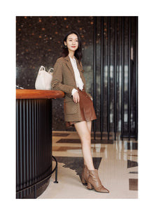 Knotted Toe Boots | Brown