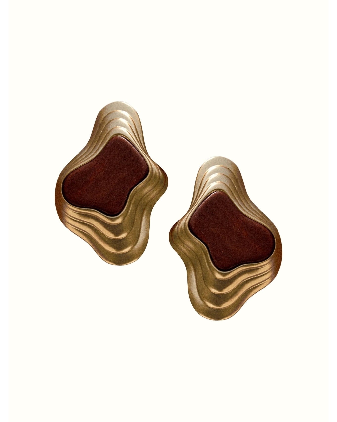 Kofi Earrings | Gold-Plated Brass