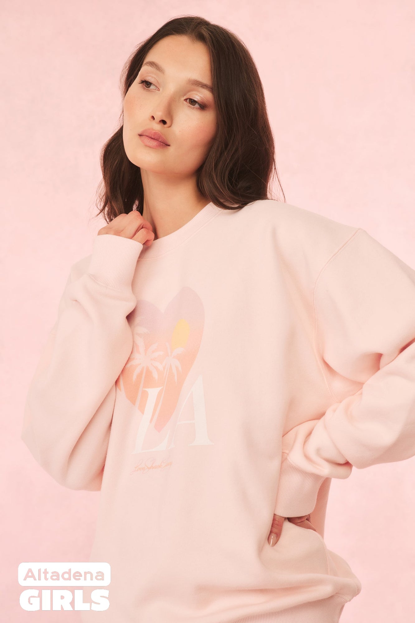 La Pullover | Pink Sunset