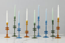 Lacquered Twisted Taper Candles | White | Set of 6