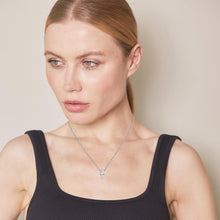 Womens | 0.25 CT  Marquise Lab Grown Diamond | Pendant Necklace | 14K White Gold | F-VS