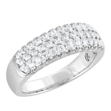 Womens | 1.00 CT Round Cut Lab Grown Diamond | Cluster Engagement Ring | Sterling Silver | H-I-SI-I1