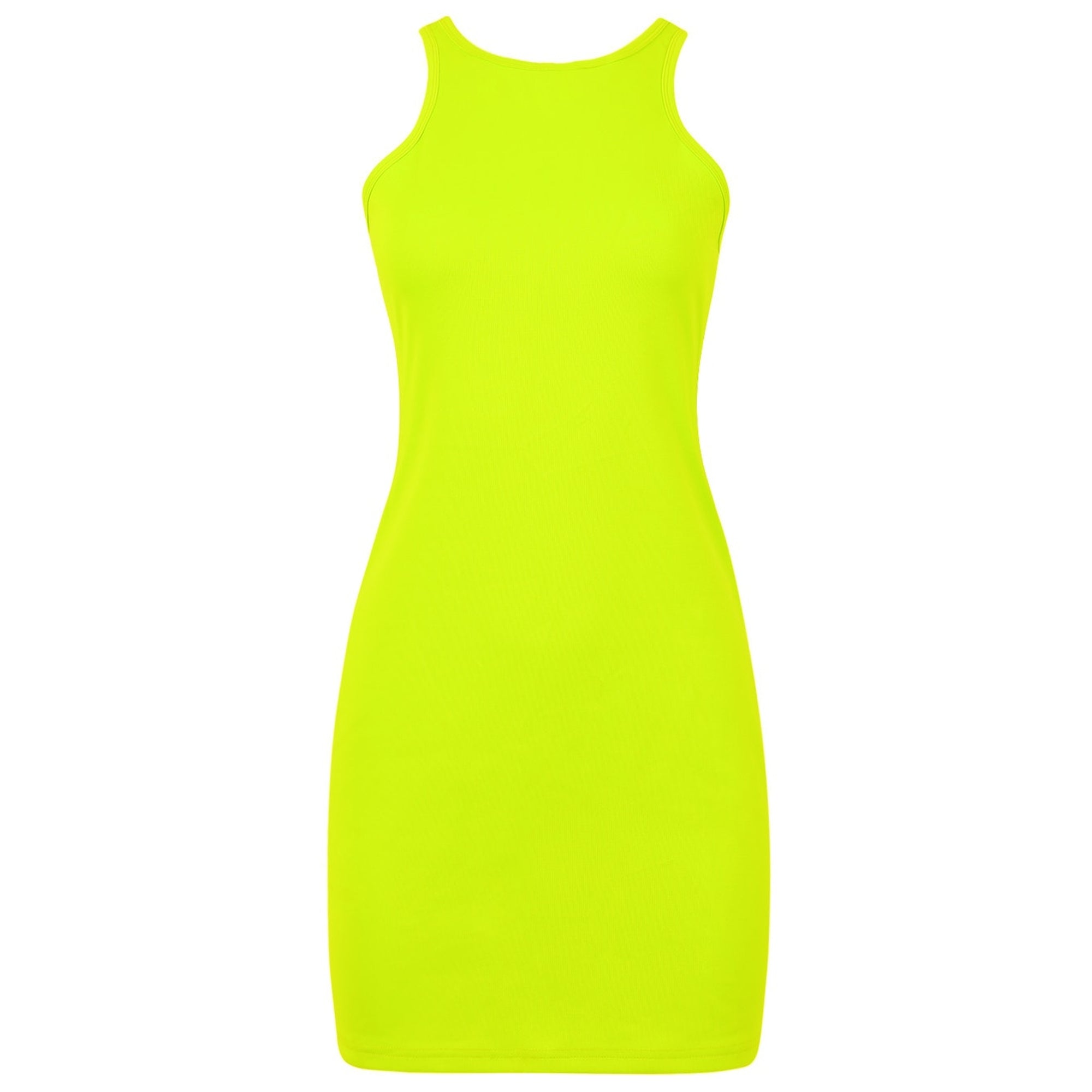 LHD | Hockney Dress | Neon Yellow