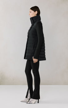 Lola Hybrid Stretch Down Wrap | Black
