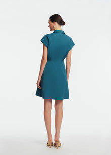 Stretch Cotton Safari Dress | Mallard