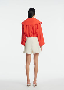 Tech Poplin Anorak Jacket | Watermelon