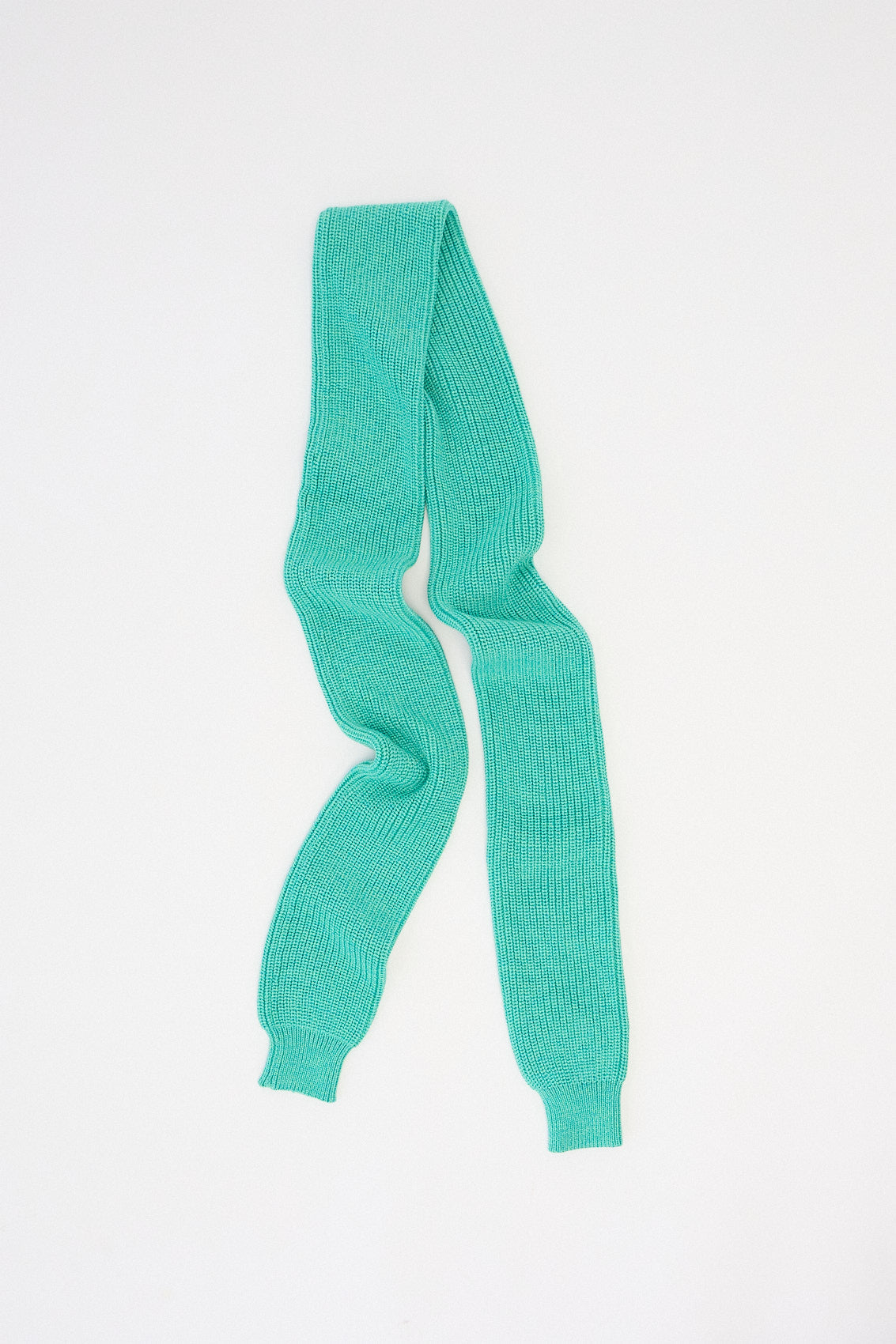 Knit Sleeve Scarf | Unisex | Turquoise