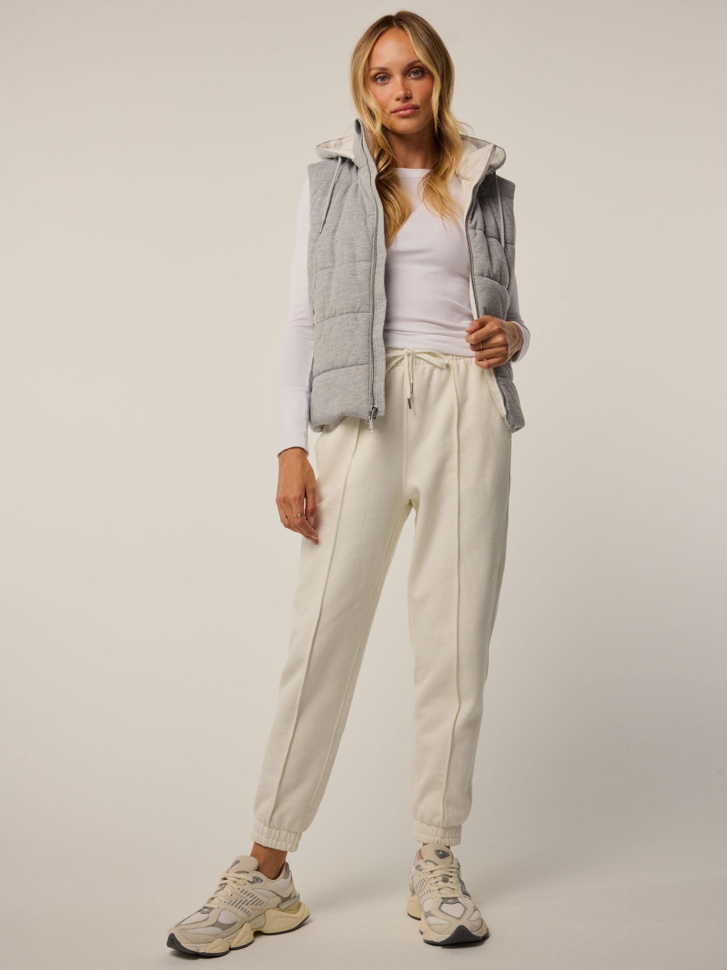 Women | Eos Luxe Vest | Grey Heather