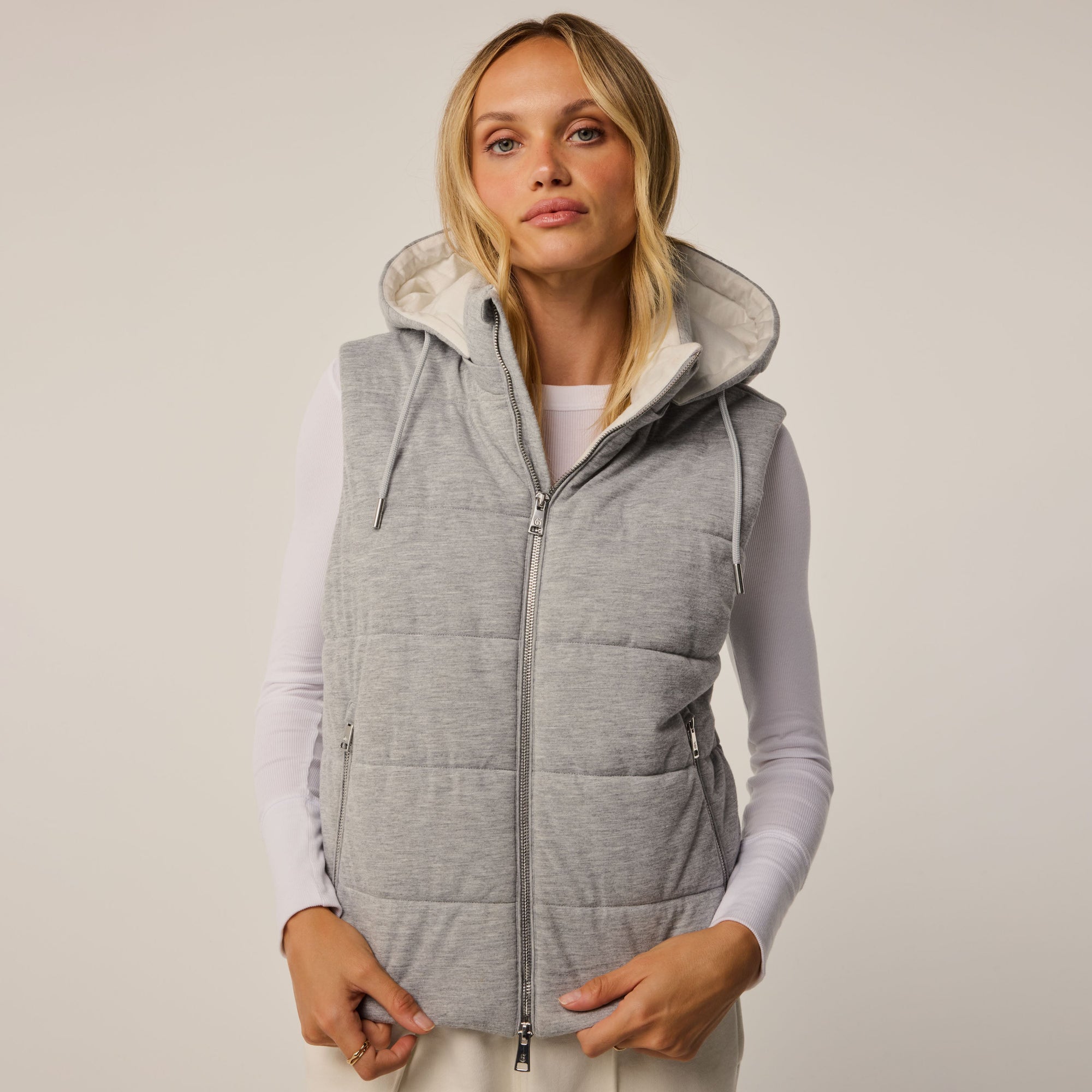 Women | Eos Luxe Vest | Grey Heather