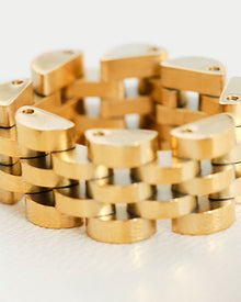 The Timepiece Ring | Gold