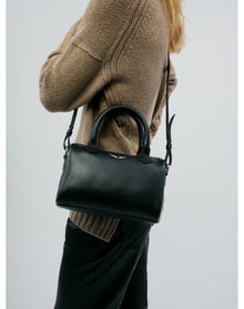 Women | Xs Sunny Wings Grained Leather | Black