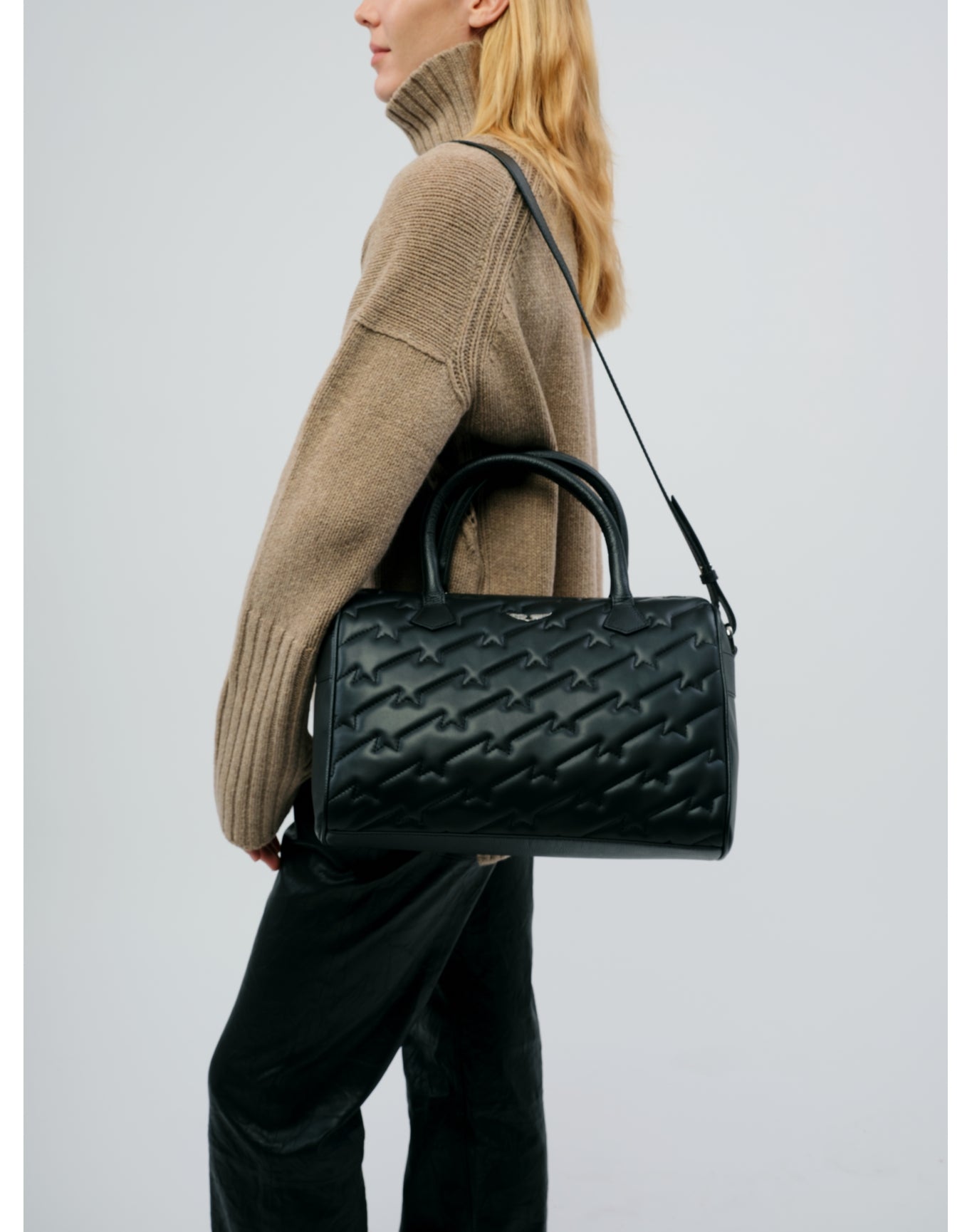 Women | Sunny Medium Wings Zv Quilted | Black