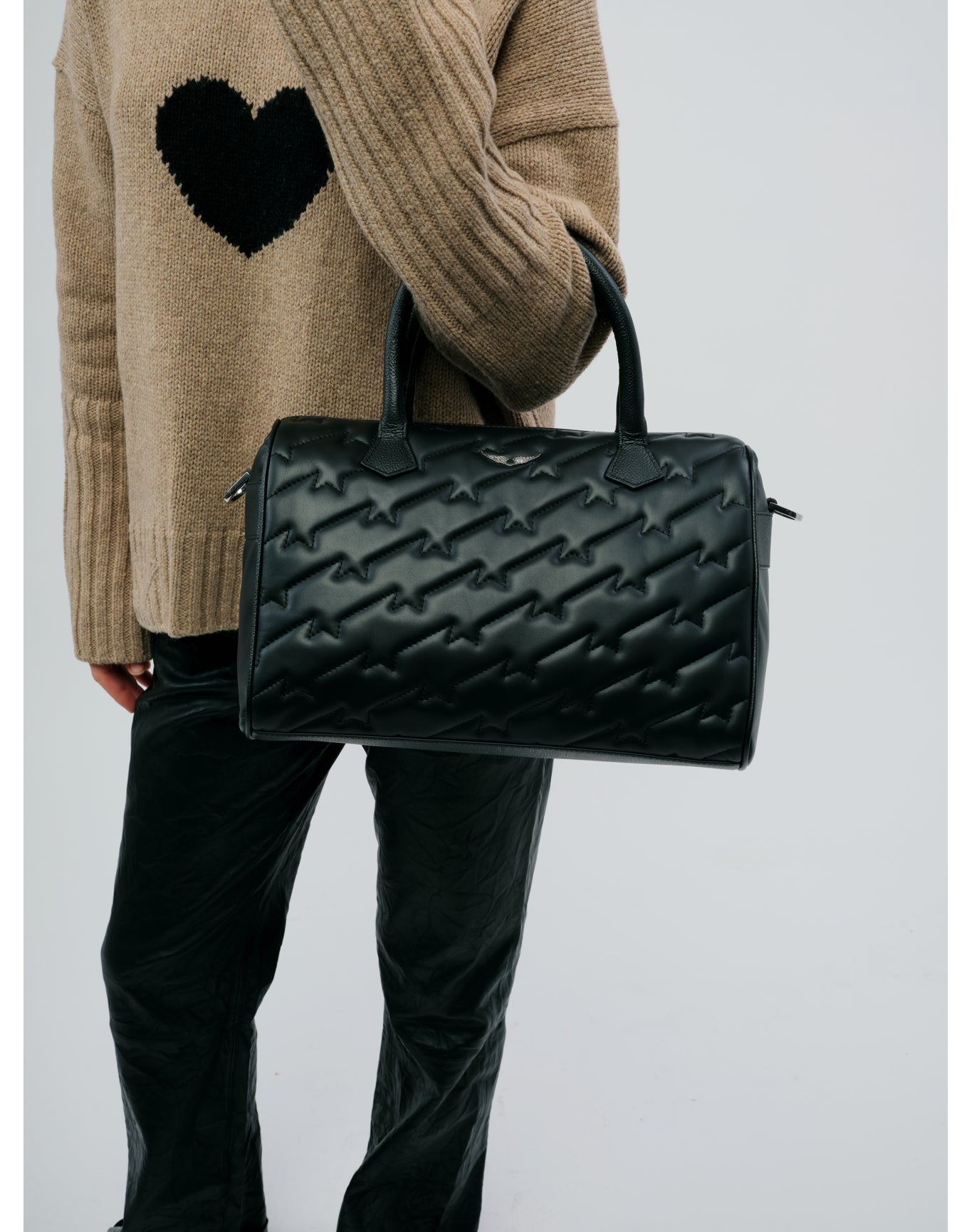 Women | Sunny Medium Wings Zv Quilted | Black