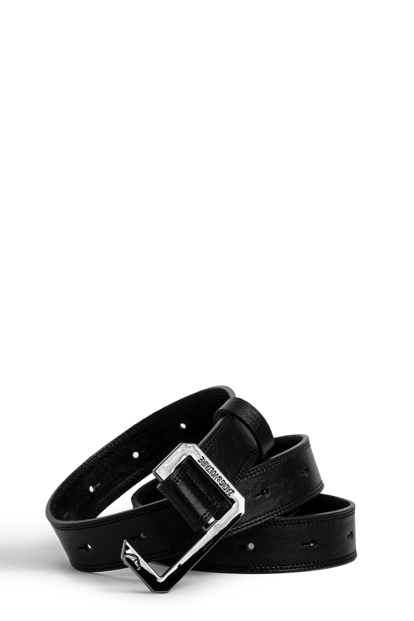 La Cecilia Belt 25Mm Leather  | Black