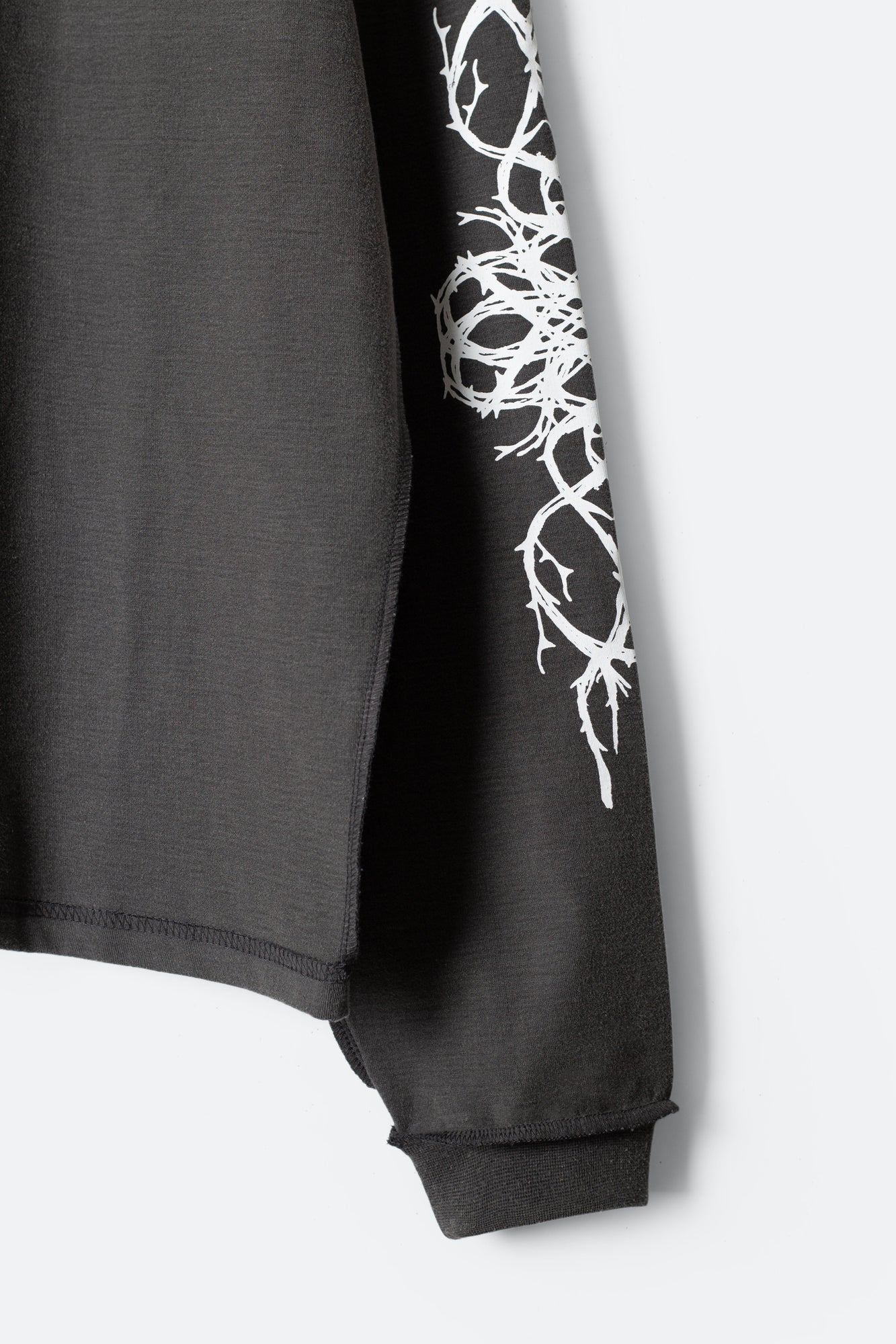 LWH Thorn Logo L x S Tee | Vintage Black