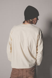 LWH Thorn Logo L x S Tee | Vintage White