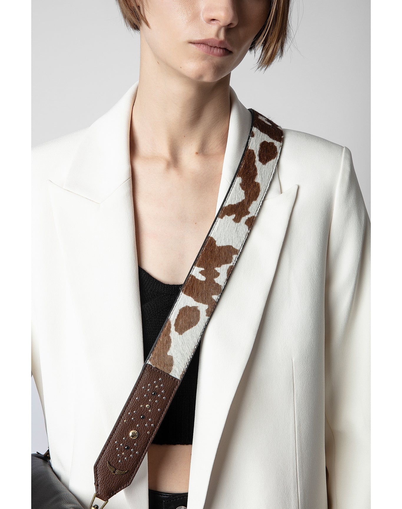 Women | Strap Cowskin With Pony Effect | Bonny