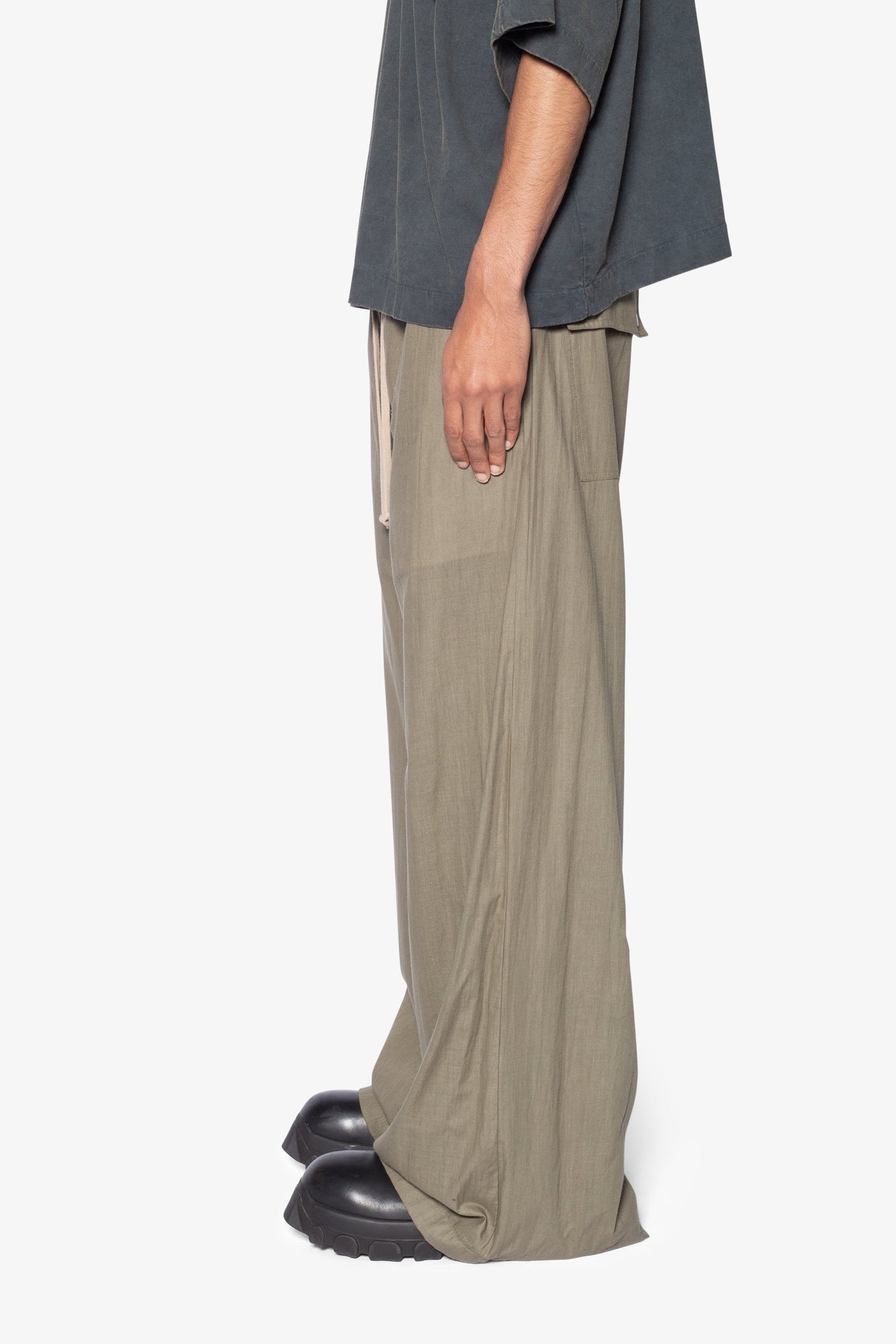 Layered Rave Pants | Olive