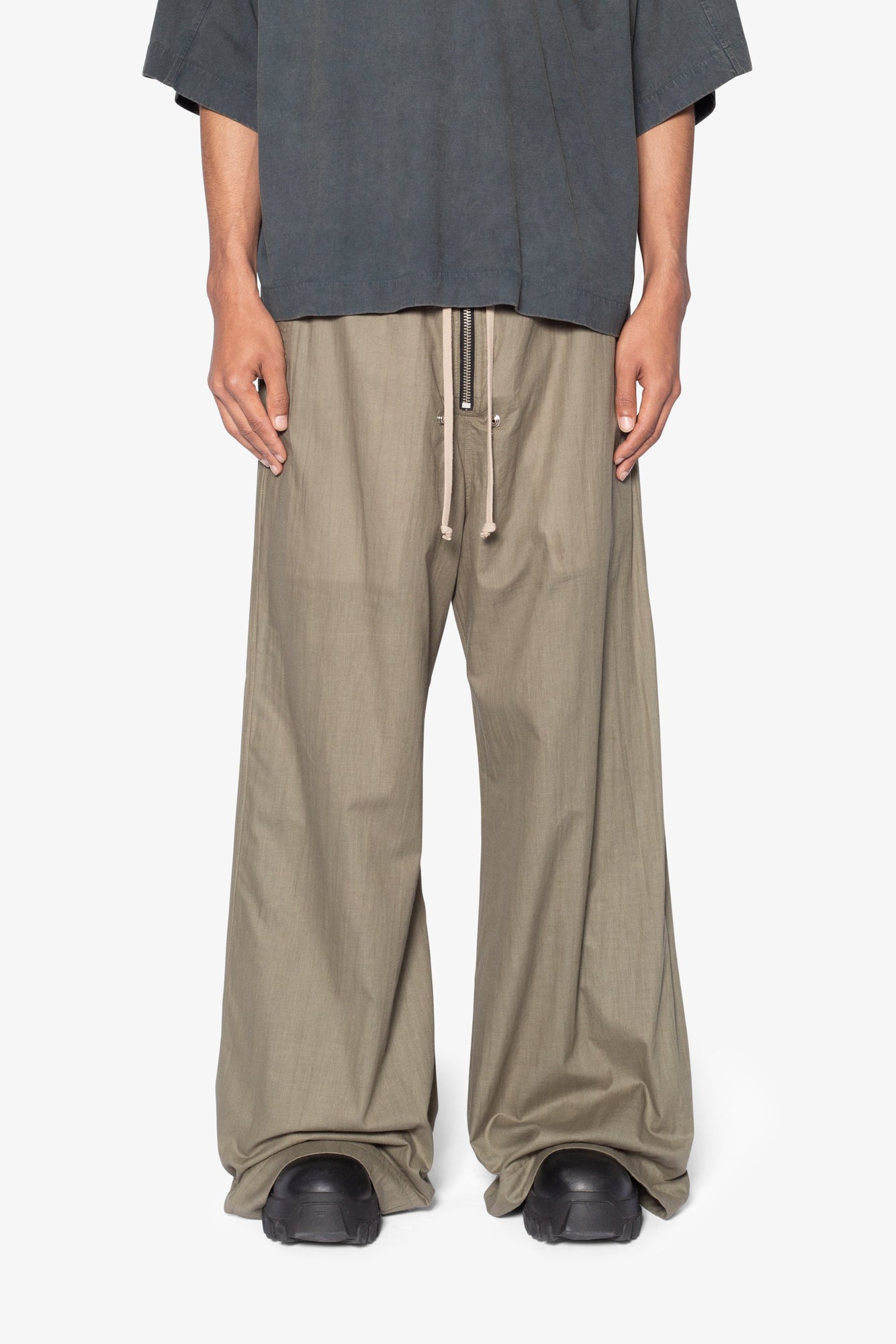 Layered Rave Pants | Olive