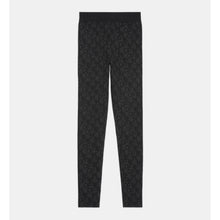 Leggings With The Kooples Logo | Women | Black Dark Grey