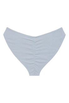 Added Coverage Lulu (Zig-Zag Stitch) Bikini Bottom | Light Denim