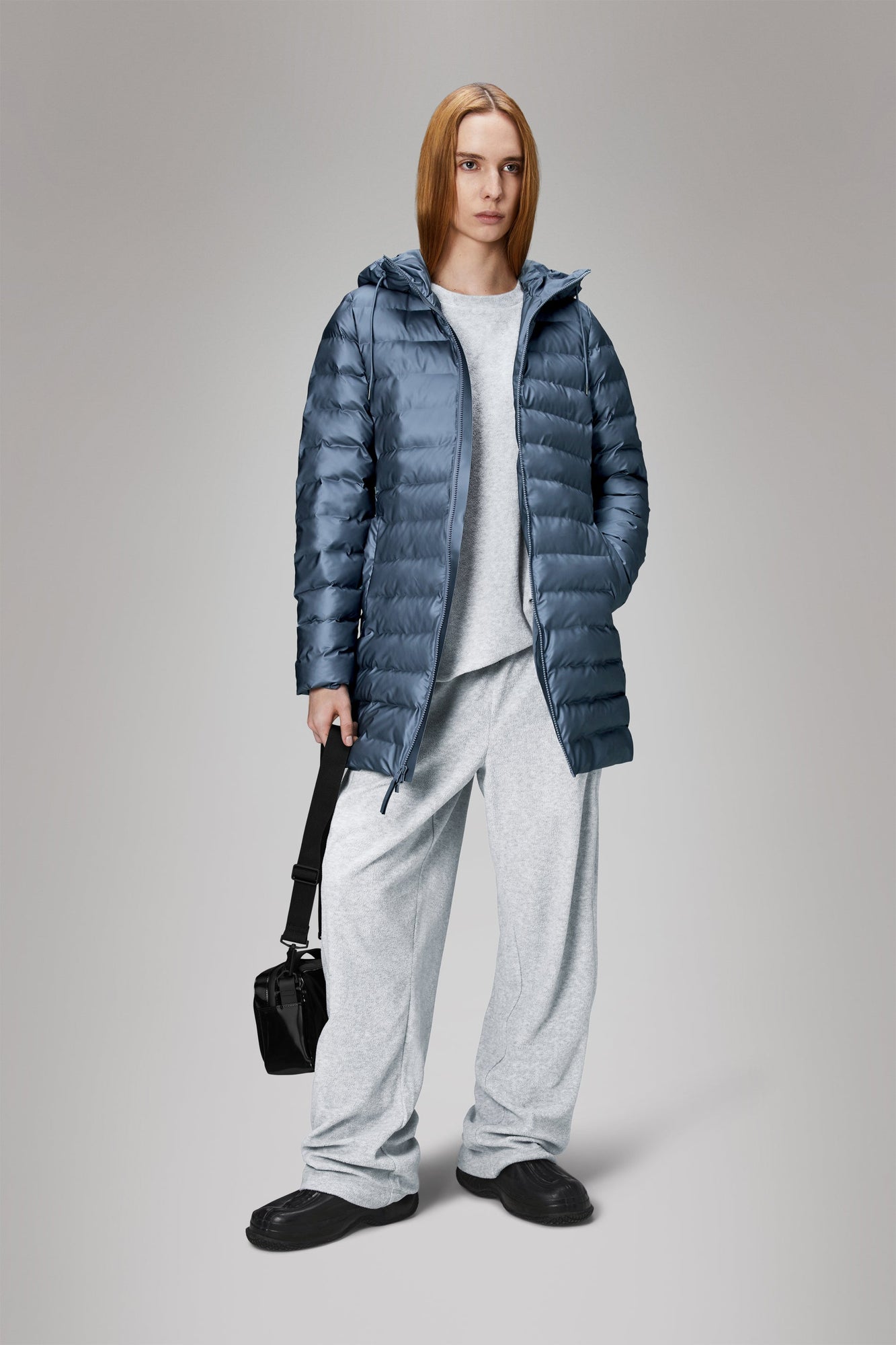 Lohja Long Puffer Curve Jacket | Bay