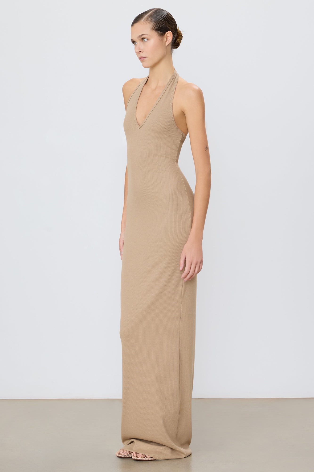 HALTER MAXI DRESS - ETERNE