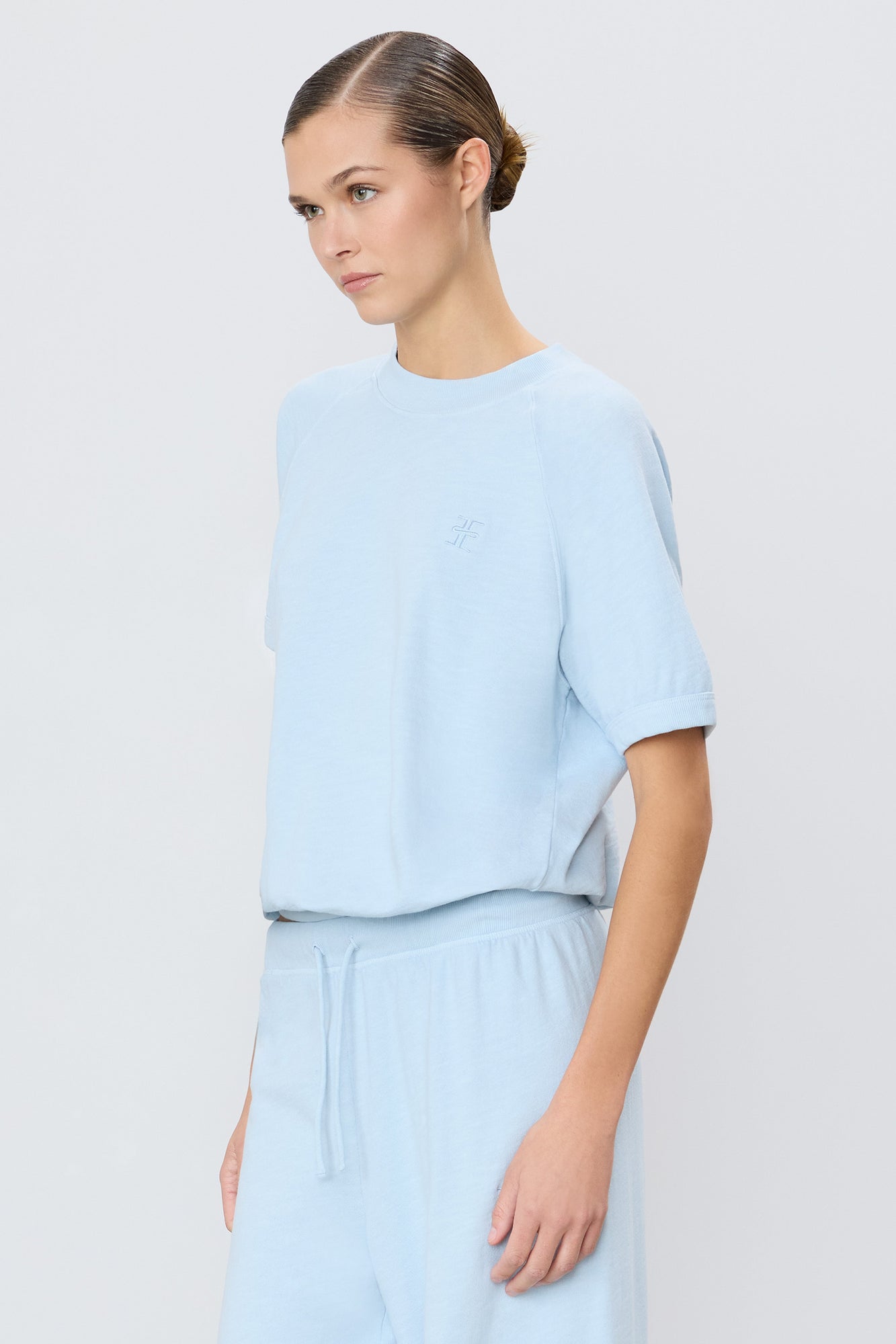 SHORT SLEEVE RAGLAN SWEATSHIRT - ETERNE