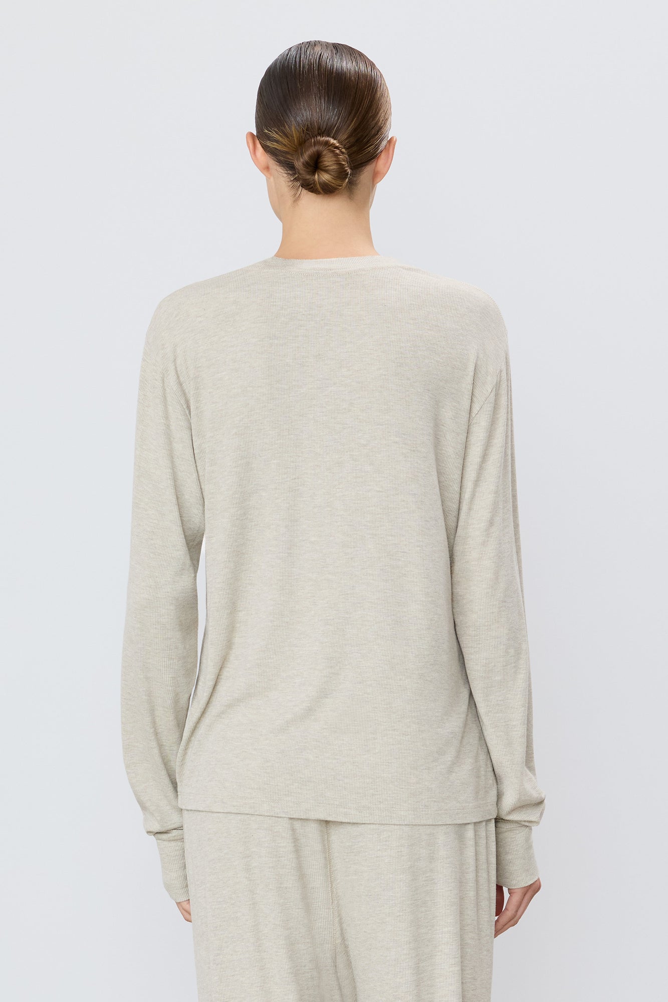 LONG SLEEVE BOYFRIEND T-SHIRT - ETERNE