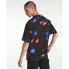 Loose Shirt With Lights Print | Men | Black Red Blue