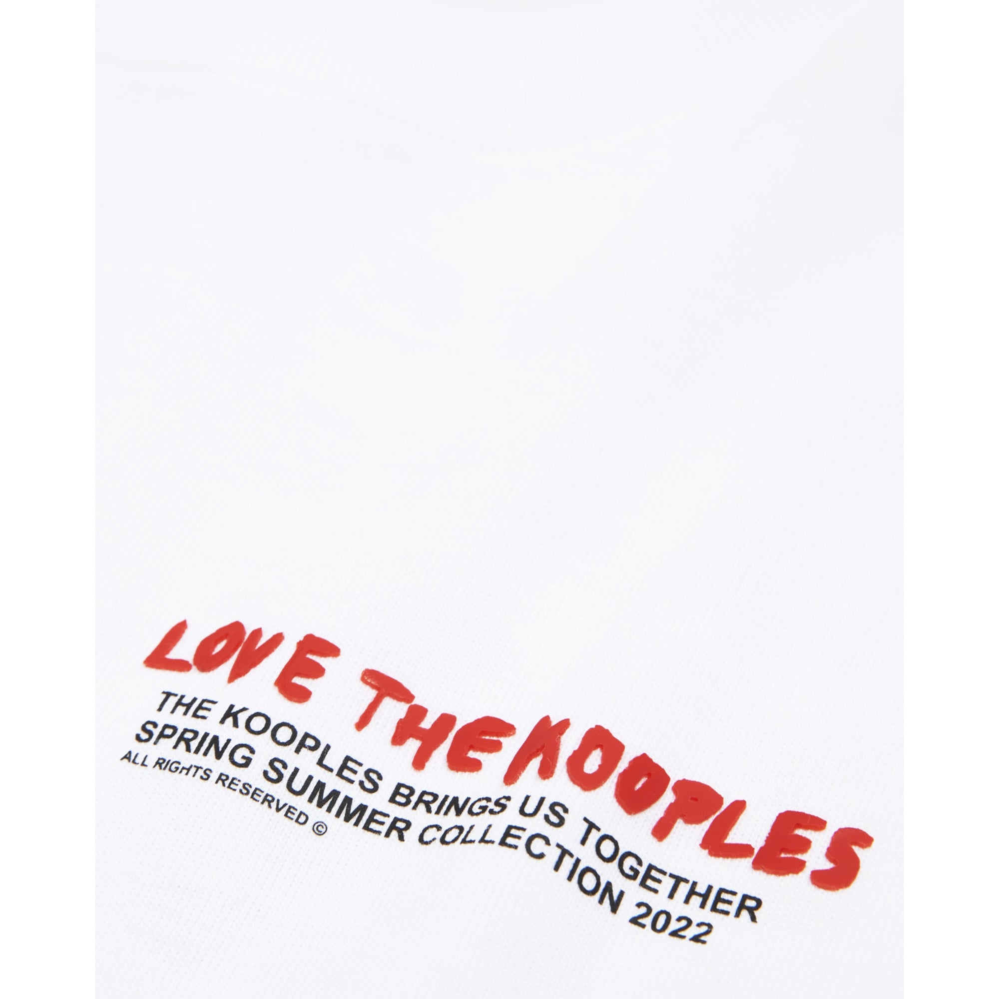 Love The Kooples Cotton T-Shirt | Women | White