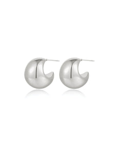 Lucia Hoops - Silver | Plated Silver