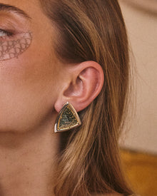 The Bianco Nero Studs | Silver/Gold