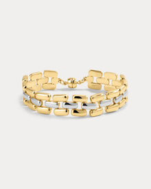 The Noir Link Bracelet | Gold/Silver