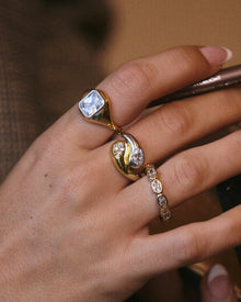 The Palais Eternity Ring | Cubic Zirconia | Silver