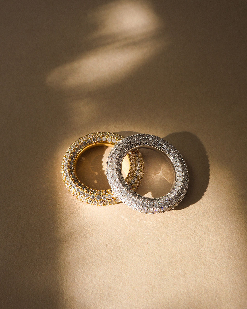 Pave Amalfi Ring - Gold | Plated Gold