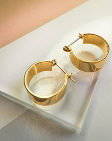 Positano Hoops - Gold | Plated Gold