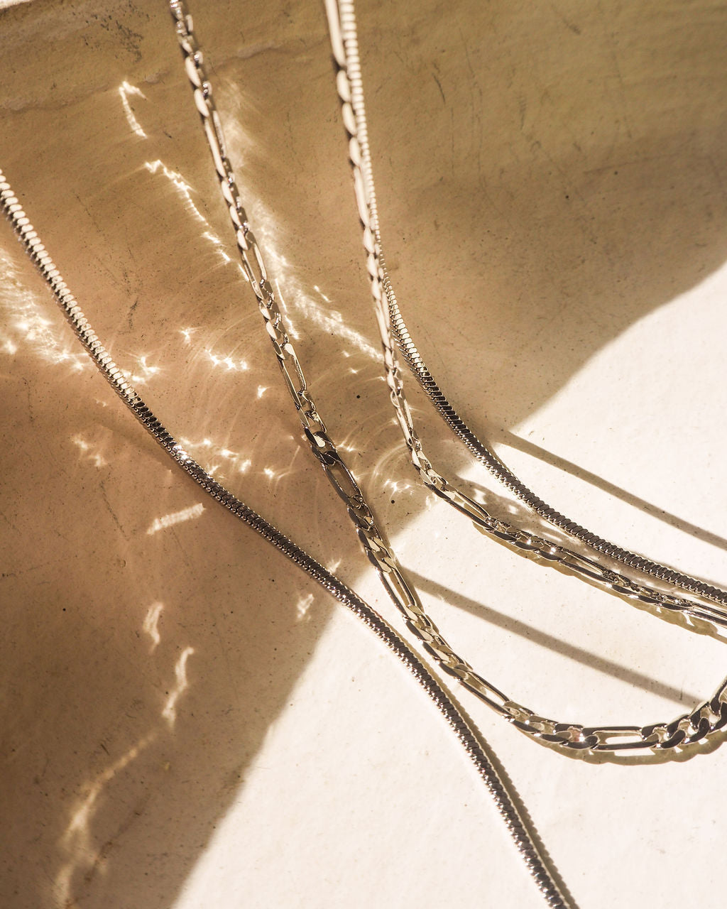 Cecilia Chain Necklace - Silver | Plated Silver