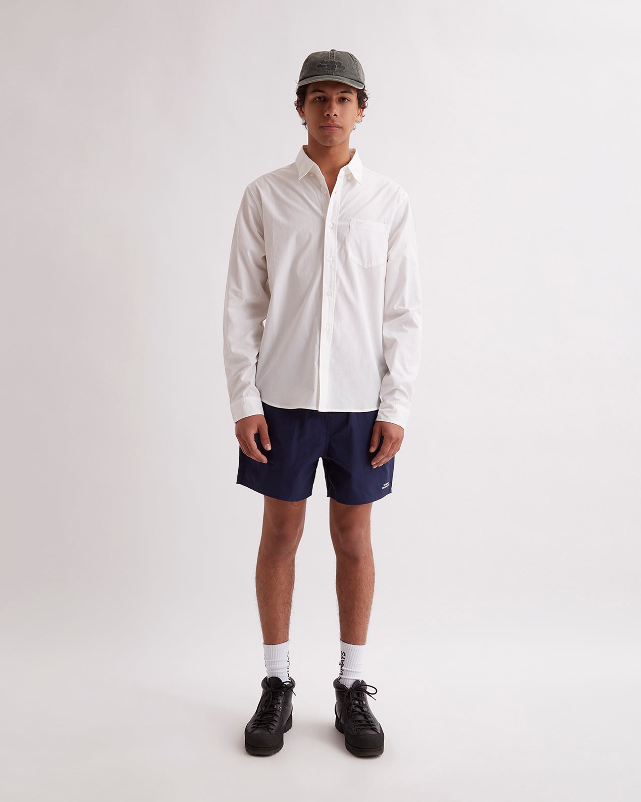 Ivory | Crosby Twill LS Shirt