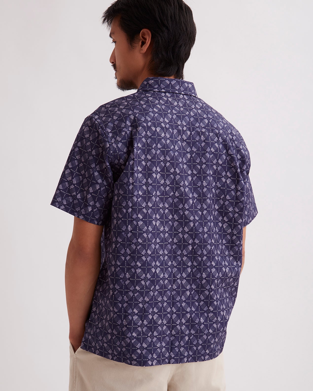 Ocean | Bruce Block Print SS Shirt