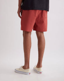 Mineral Red | Timothy Seersucker Swim Short