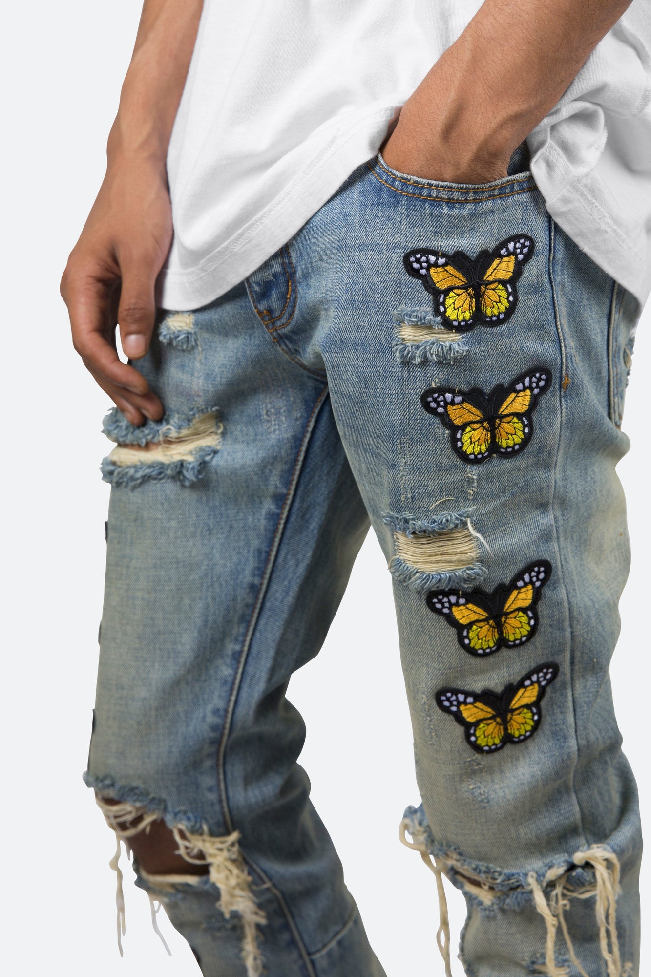 M188 Butterfly Slim Denim | Blue