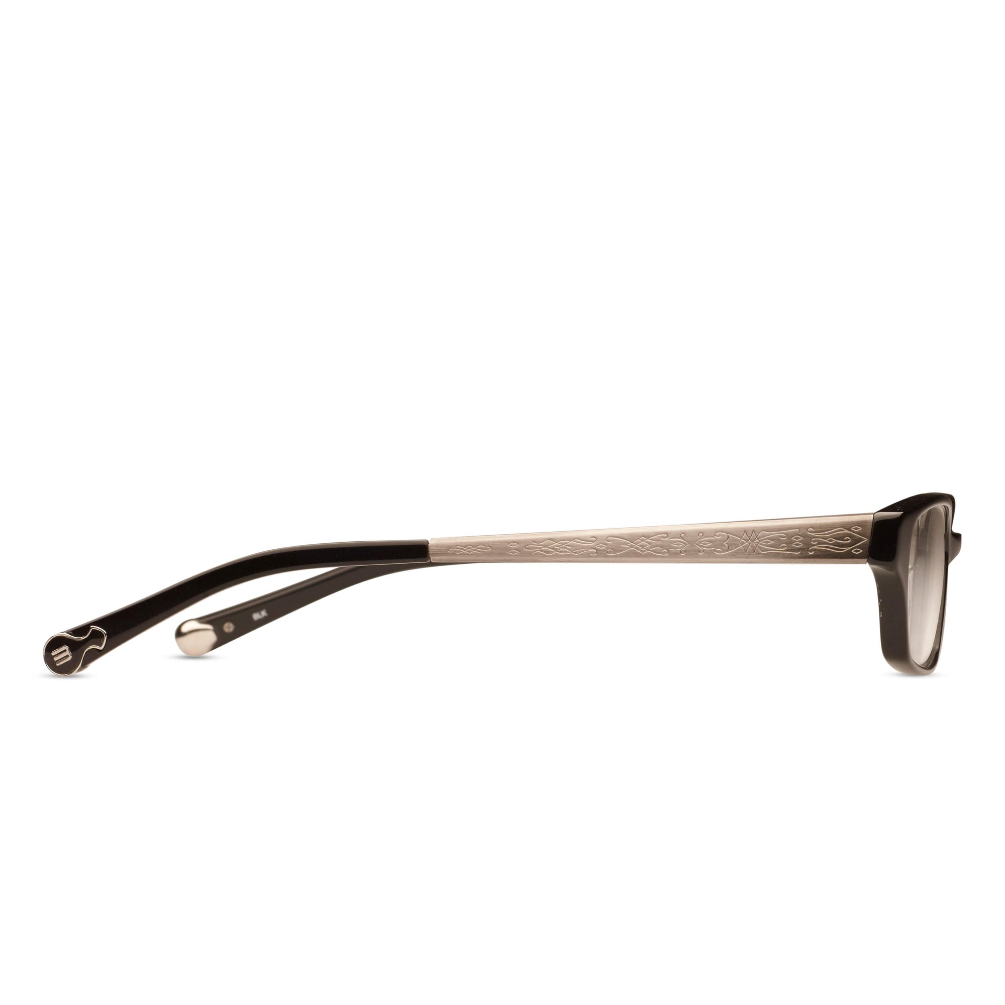 M2003 Rectangle Optical | Black | Clear Lens | 54MM